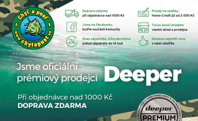 Jsme oficiální prémiový prodejci Deeper