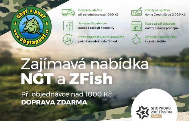 Zajímavá nabídka NGT a ZFish
