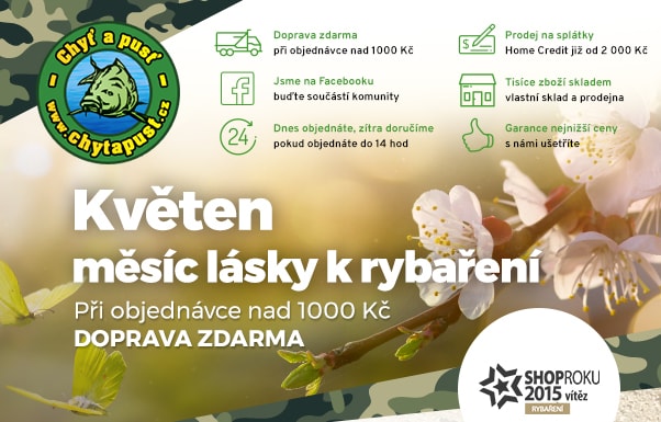 Květen měsíc lásky k rybaření