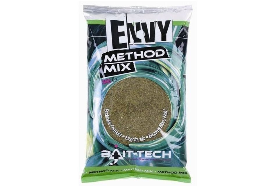 Bait-Tech Method mix ENVY GREEN HEMP / HALIBUT MIX 2kg