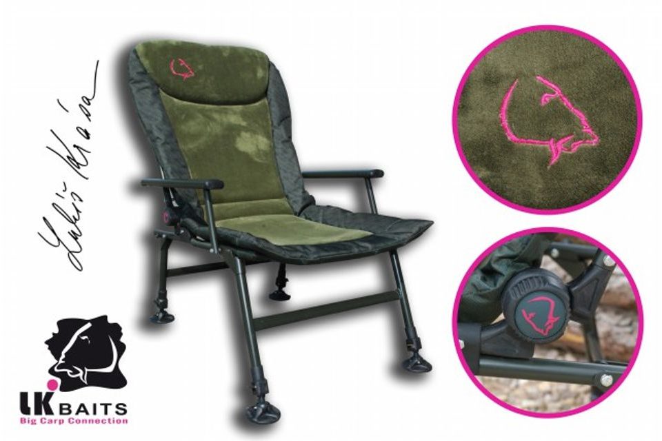 LK Baits Křeslo Camo Arm Chair