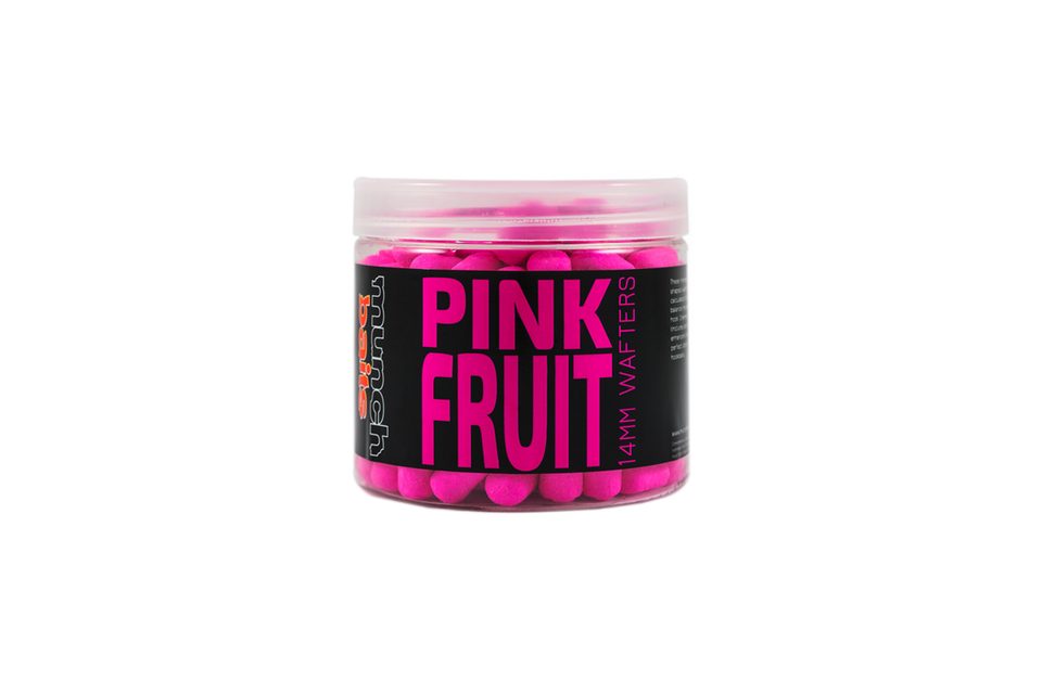 Munch Baits Visual Range Wafters Pink Fruit 100g