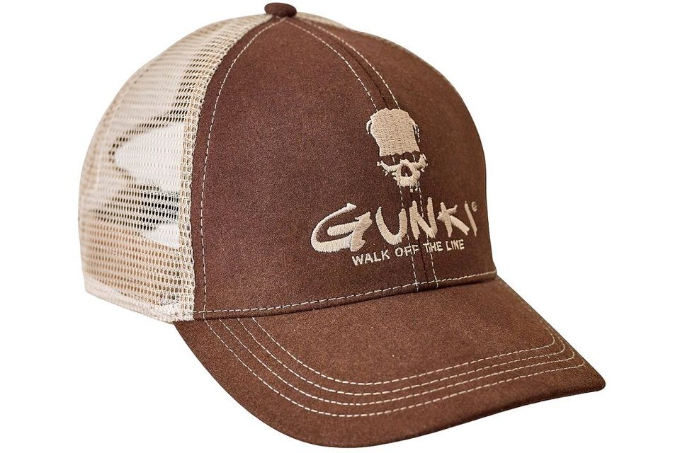 Gunki Kšiltovka Trucker Brown