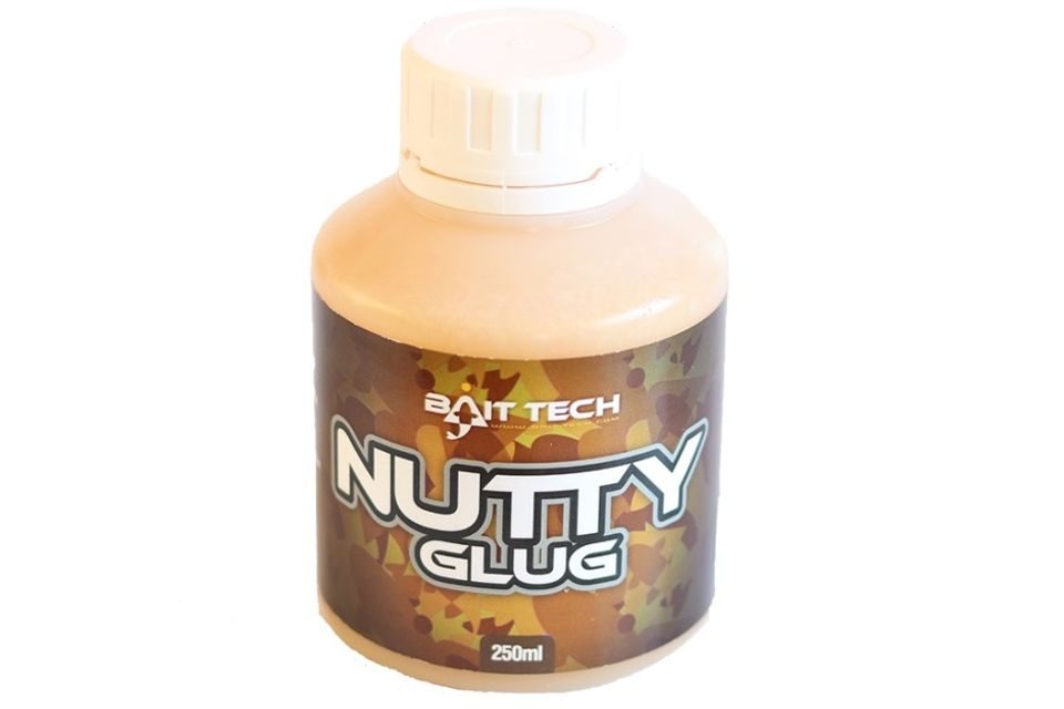 Bait-Tech Tekuté pojidlo Nutty Glug 250ml