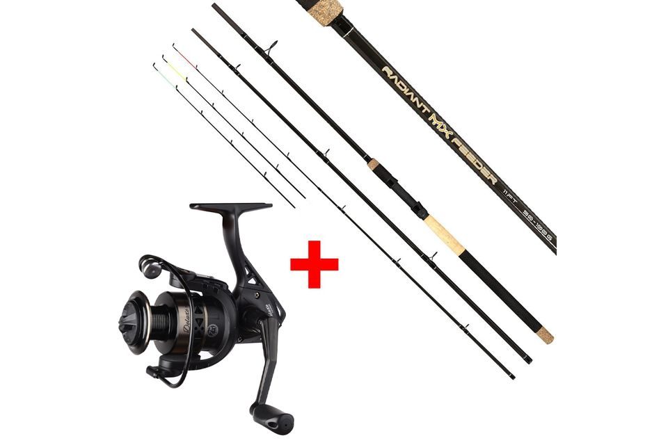 Giants Fishing Prut Radiant MX Feeder 3.0m 50-100g + Naviják Deluxe FD 2000