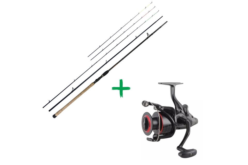 Chyť a pusť Prut Shipperke Feeder 3,6m 100g + Okuma Ceymar Baitfeeder CMBF 340 AKCE!