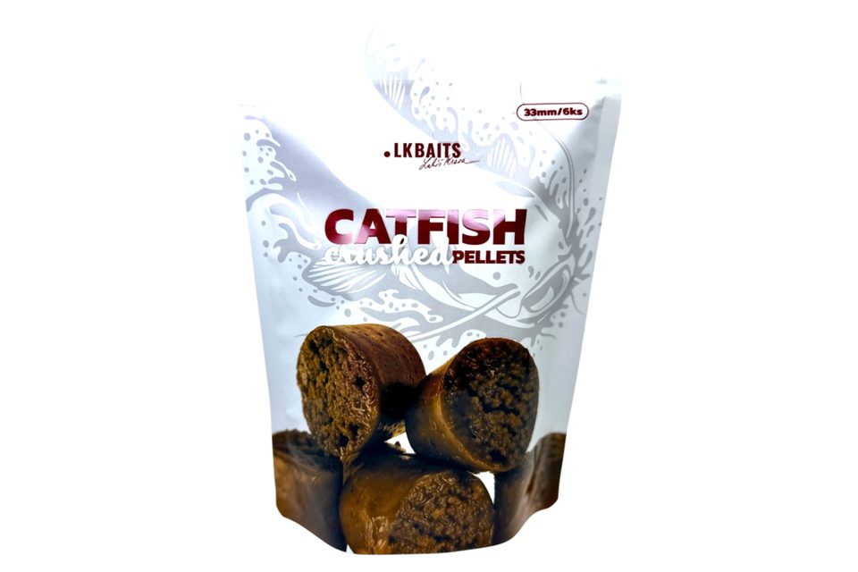 LK Baits Pelety Pellet Crushed Fish 38mm 6ks