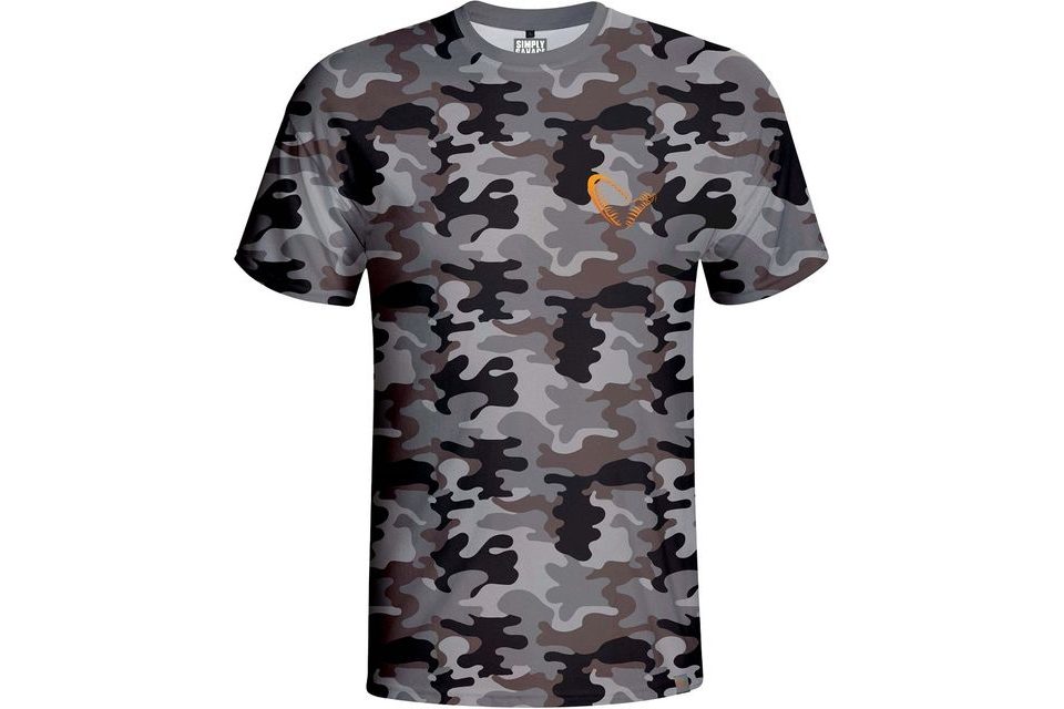 Savage Gear Triko Simply Savage Camo T-shirt