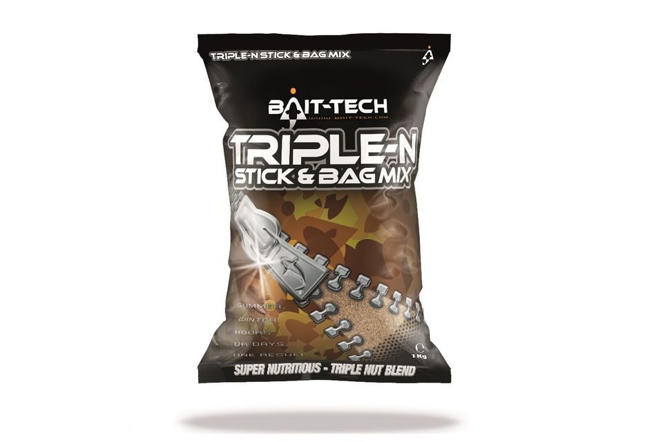 Bait-Tech Krmítková směs Triple-N Stick & Bag Mix 1kg