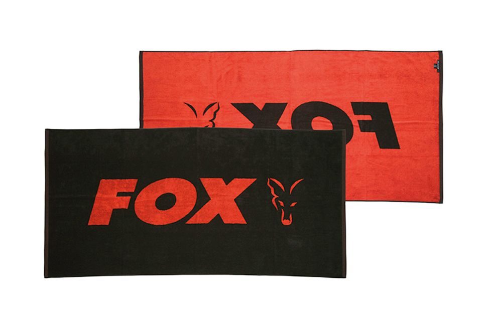 Fox Ručník Beach Towel Black / Orange