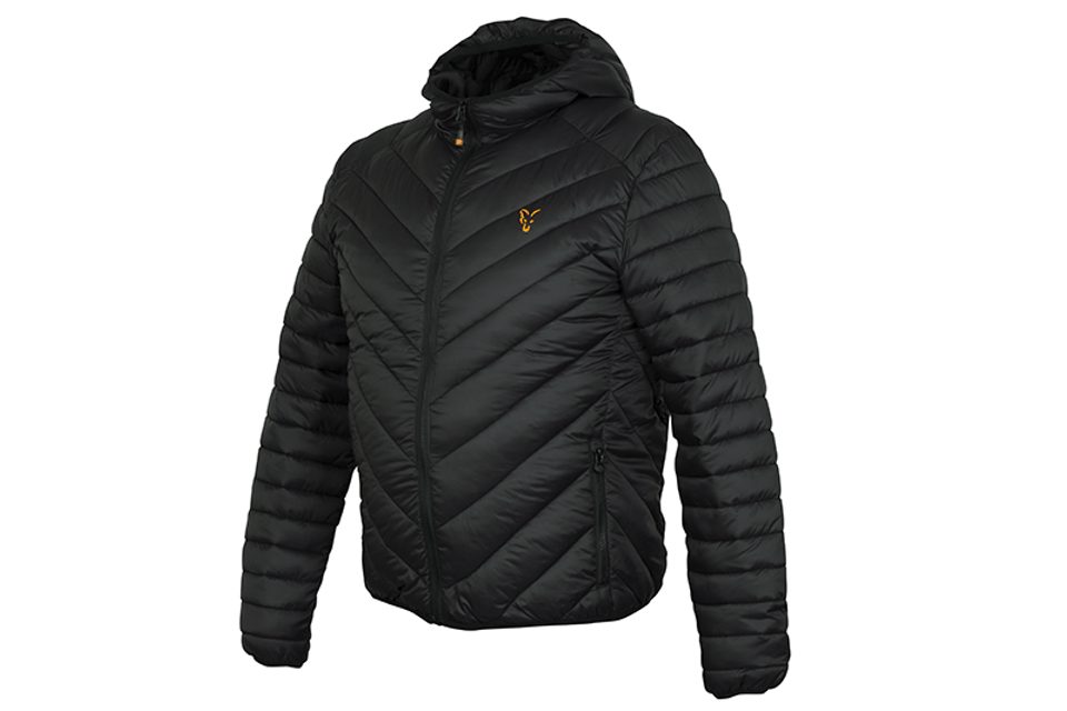 Fox Bunda Collection Quilted Jacket Black/Orange