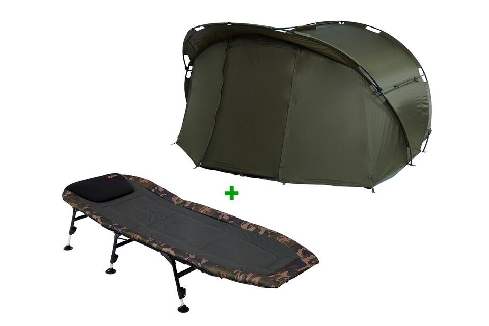 Prologic Bivak C-Series Bivvy 2 man + Prologic Lehátko Avenger Bedchair 6 Leg
