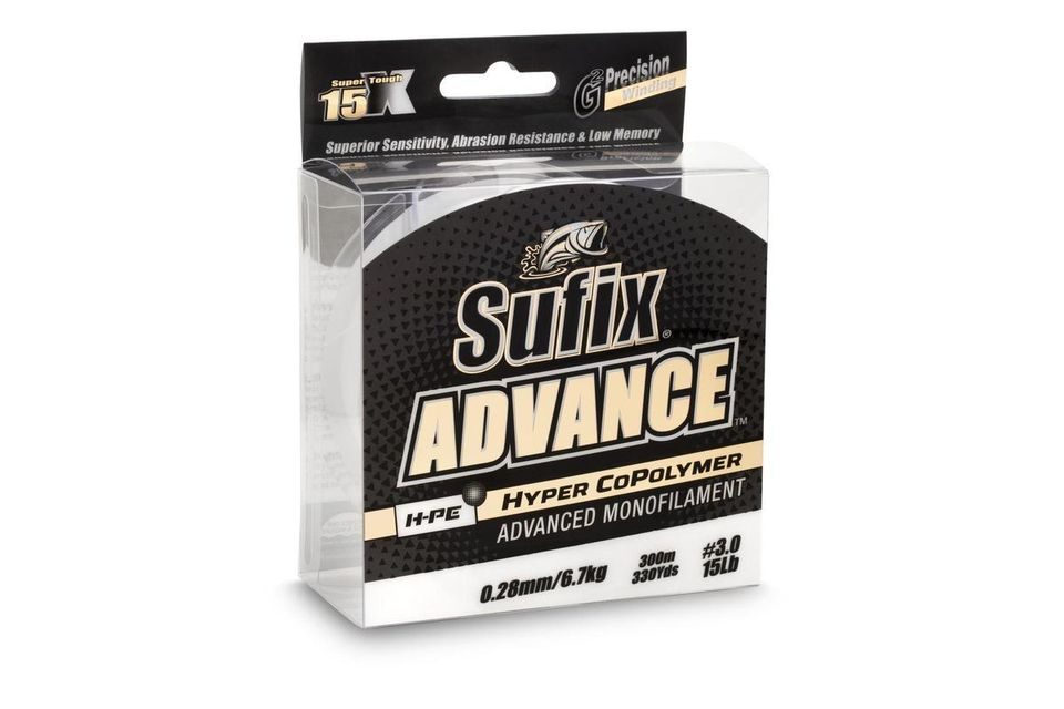 Sufix Vlasec Advance 300m číry