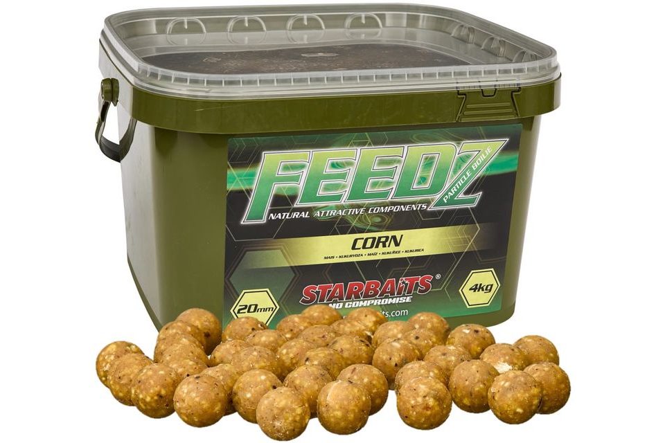 Starbaits Boilies FEEDZ Corn 4kg