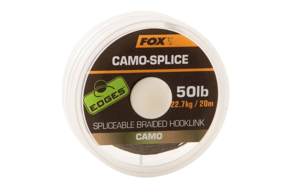 Fox Návazcová šňůrka Camo-Splice Hooklink 50lb 20m