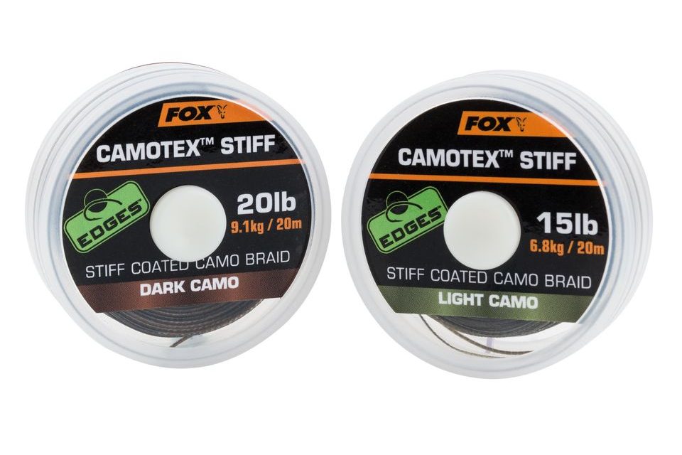 Fox Ztužená šňůrka Camotex Stiff 20m