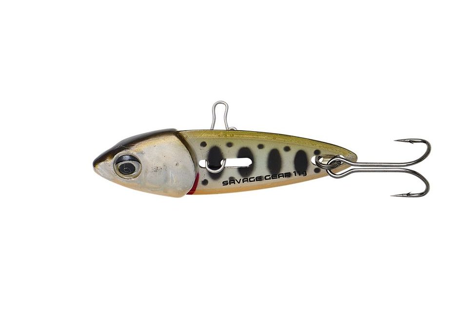 Savage Gear Třpytka Switch Blade Minnow Olive Smolt