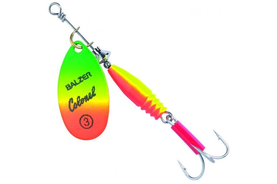 Balzer Rotační třpytka Colonel Classic Fluo Trikolora