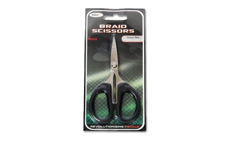 NGT Nůžky Braid Scissors Black