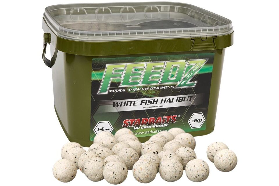 Starbaits Boilies FEEDZ White Fish Pellets 4kg