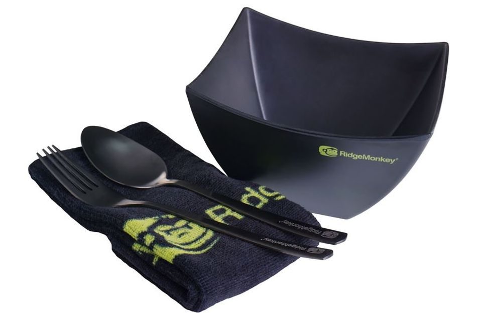 RidgeMonkey Jídelní sada SQ DLX Bowl Set