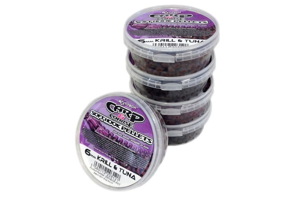 Bait-Tech Pelety v krabičce Soft Hook Pellets 125ml