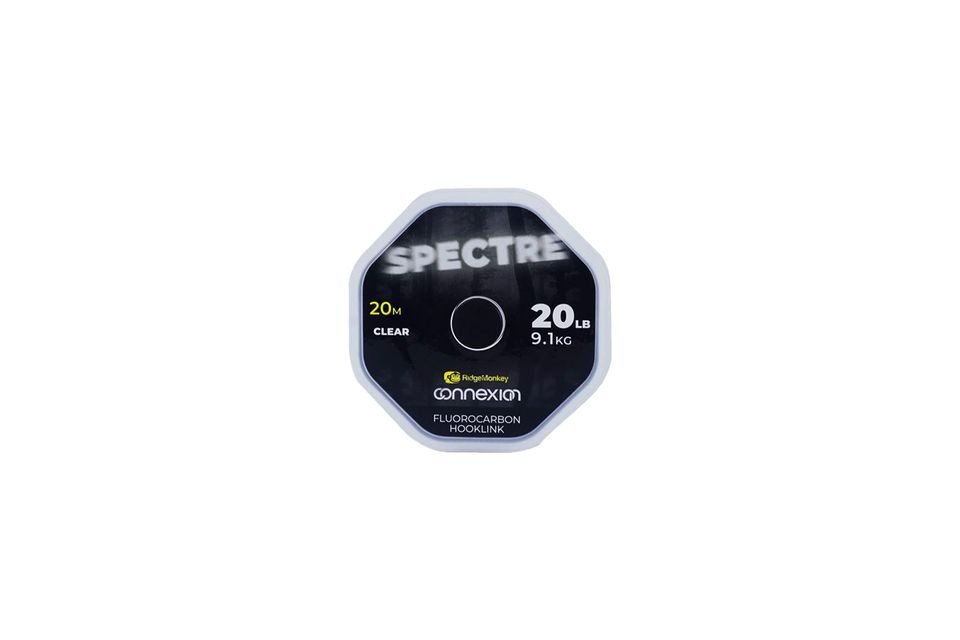 RidgeMonkey Fluorocarbon Connexion Spectre Fluorocarbon Hooklink 20m