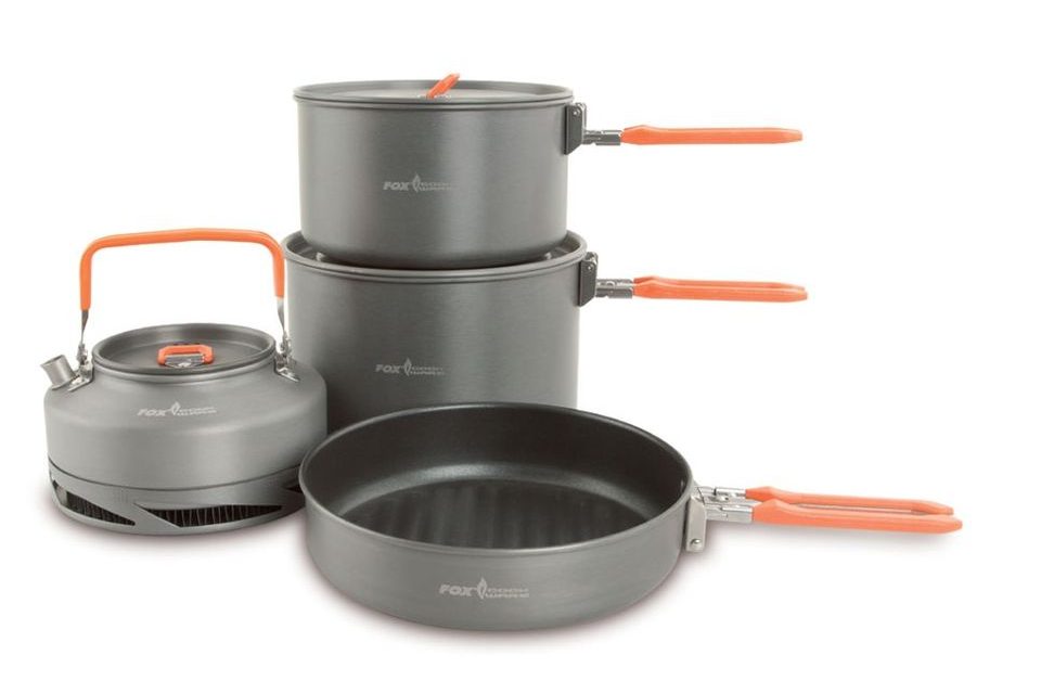 Fox Čtyřdílná sada nádobí Cookware Set Large | Chyť a pusť