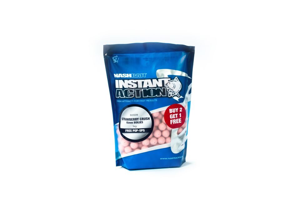 Nash Boilie Instant Action Strawberry Crush