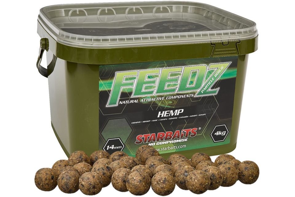 Starbaits Boilies FEEDZ Hemp 4kg