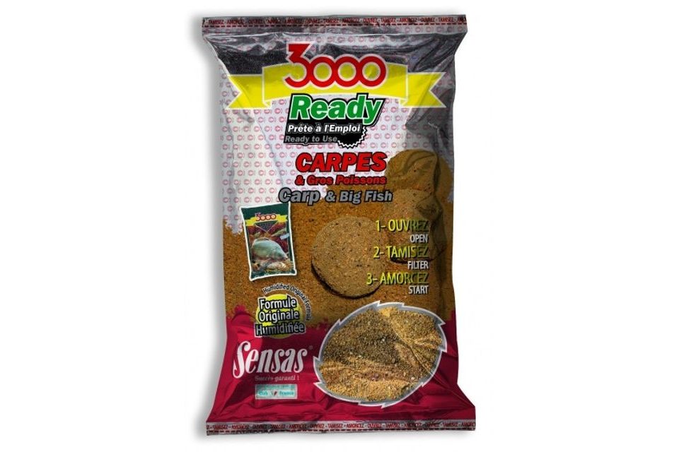 Sensas Krmítková směs 3000 Ready 1,25kg