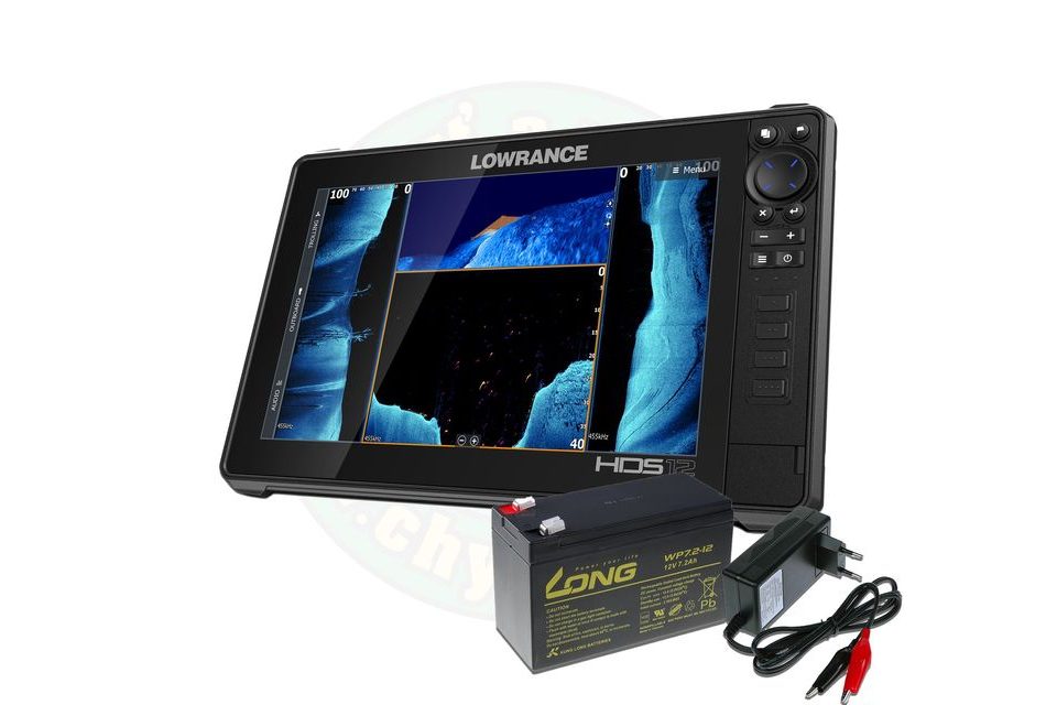 Lowrance Echolot HDS LIVE 12 se sondou Active Imaging 3v1 + baterie + nabíječka ZDARMA