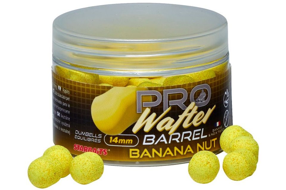 Starbaits Boilies Wafter Pro Banana Nut 14mm 50g