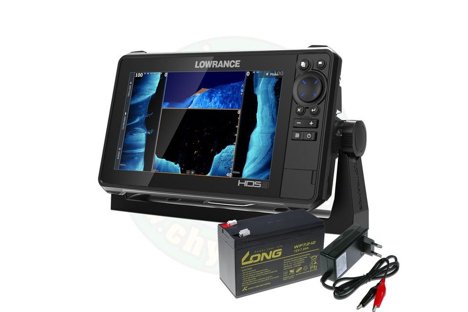 Lowrance Echolot HDS LIVE 9 se sondou Active Imaging 3v1 + baterie + nabíječka ZDARMA