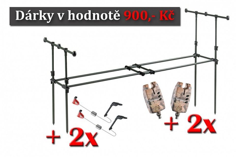 Mivardi Carp Multi Pod set (vidličky + hrazdy)+ 2x Sounder Easy + 2x Swingarm Easy Zdarma!