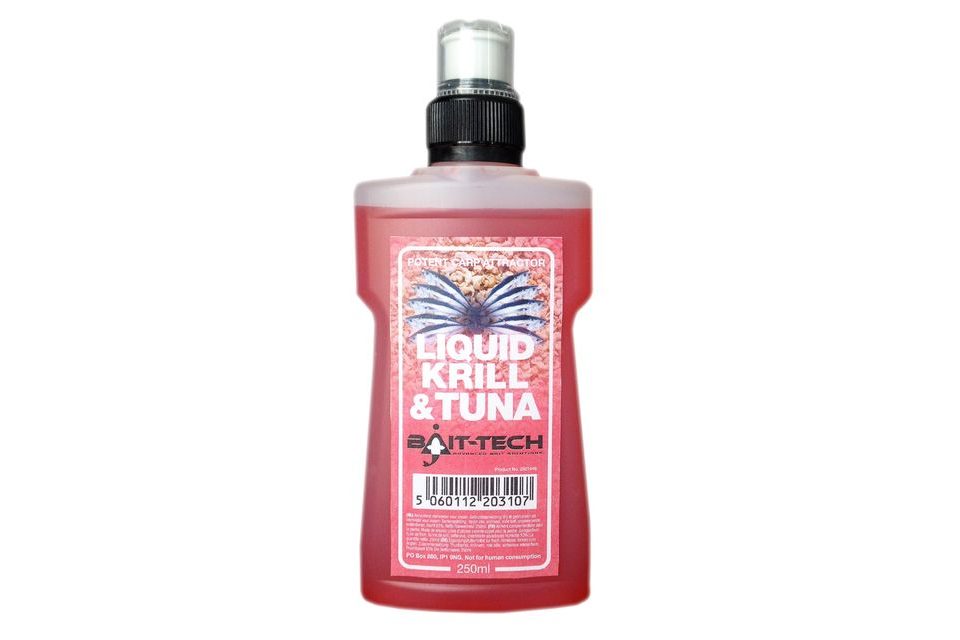 Bait-Tech Tekutá esence Liquid Krill & Tuna 250ml