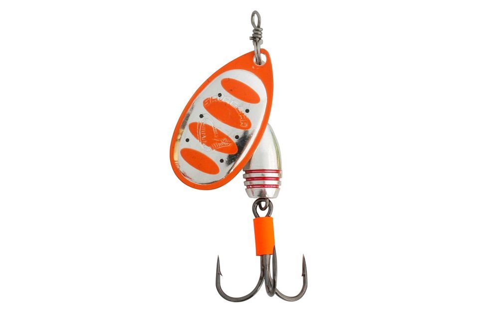 Savage Gear Třpytka Rotex Spinner Fluo Orange Silver