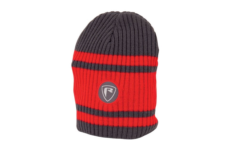 Fox Rage Čepice Beanie Hats - Red/Grey Beanie