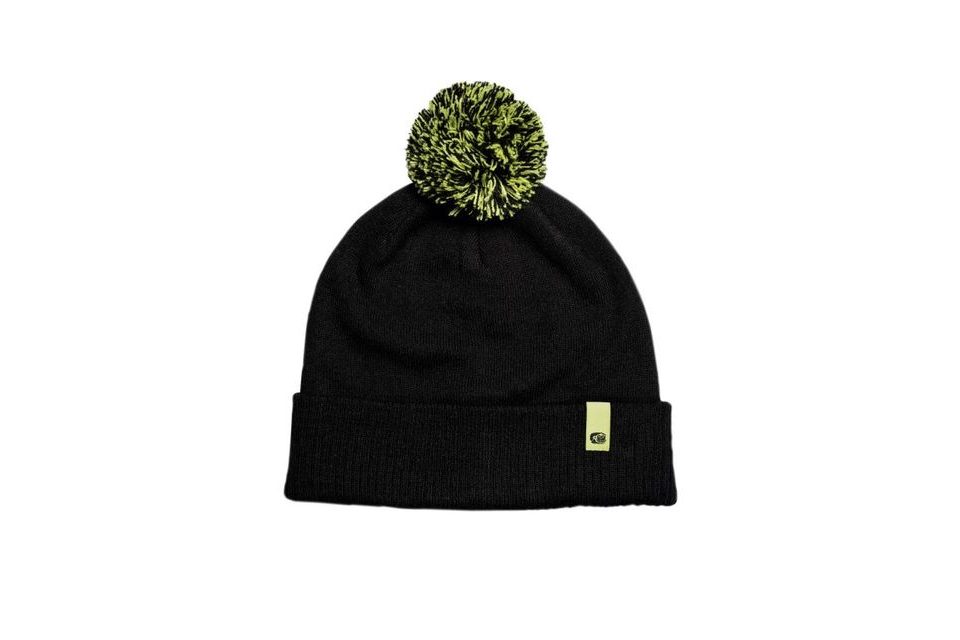 RidgeMonkey Kulich s bambulí APEarel Dropback Bobble Hat Black