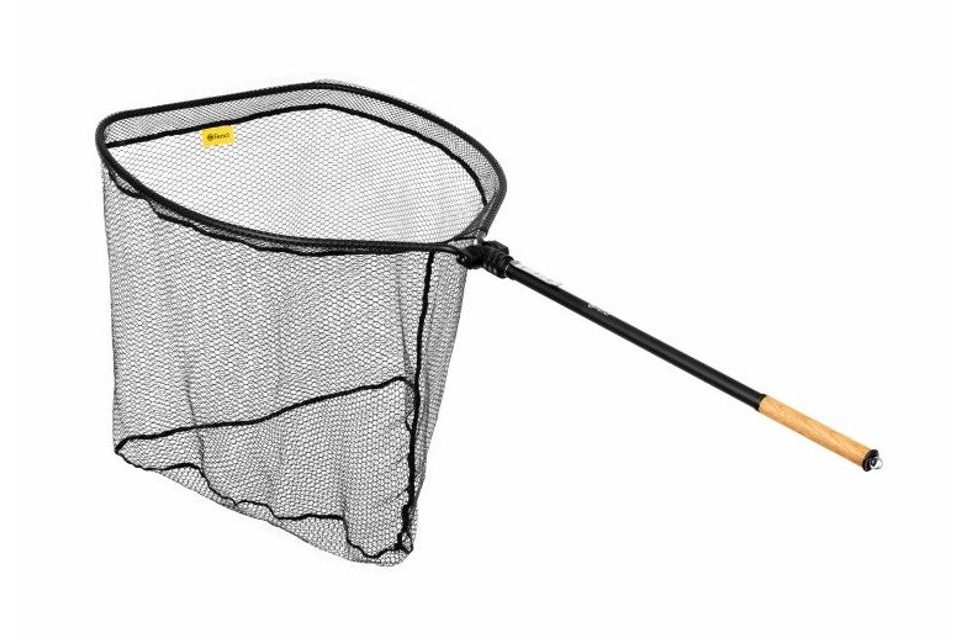 Fencl Podběrák MAX XL s pogumovanou sítí a dřevěnou rukojetí