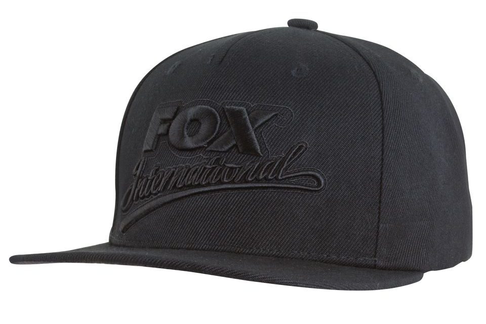 Fox Kšiltovka Black Snapback Cap