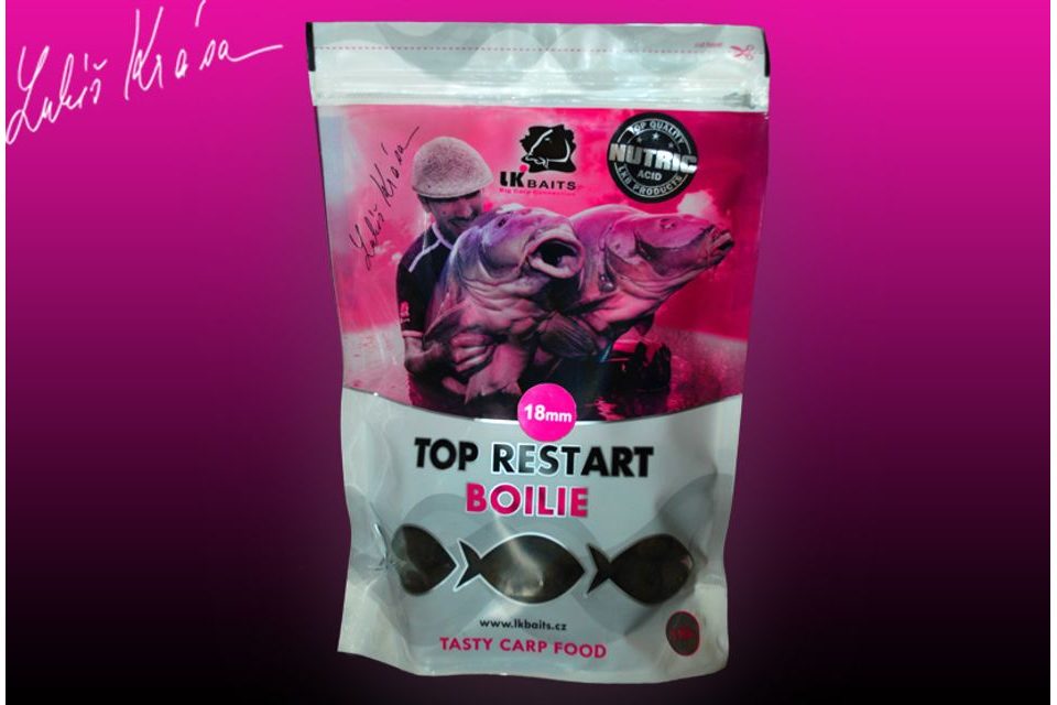 LK Baits Boilie Top ReStart Nutric Acid 18mm 3kg