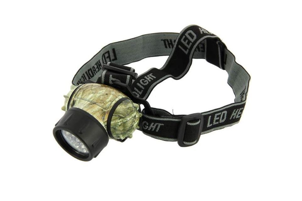 NGT Čelová Svítilna 19 Led Headlight Camo