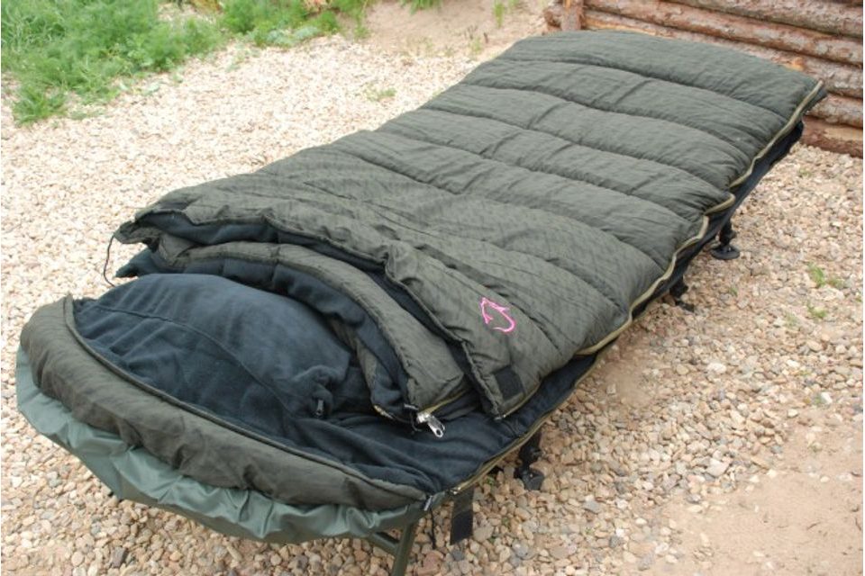 LK Baits Spací pytel Camo De-Luxe Sleeping Bag