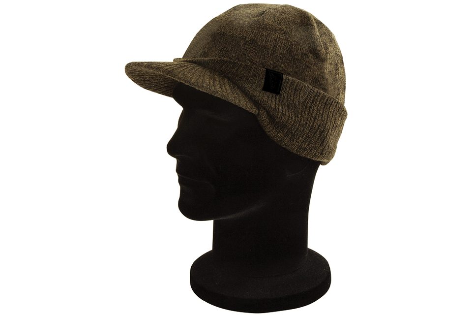 Fox Čepice Khaki/Black Peaked Beanie