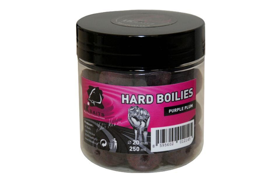 LK Baits Boilie TopRestart HARD Boilies Purple Plum 250ml