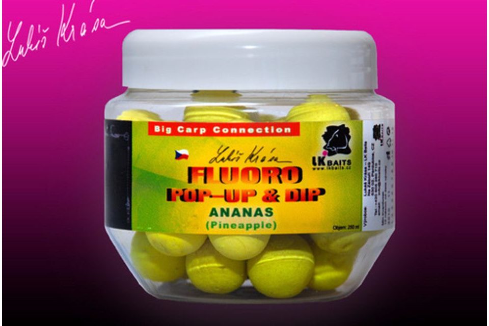 LK Baits Pop-Up Fluoro Pineapple 14mm