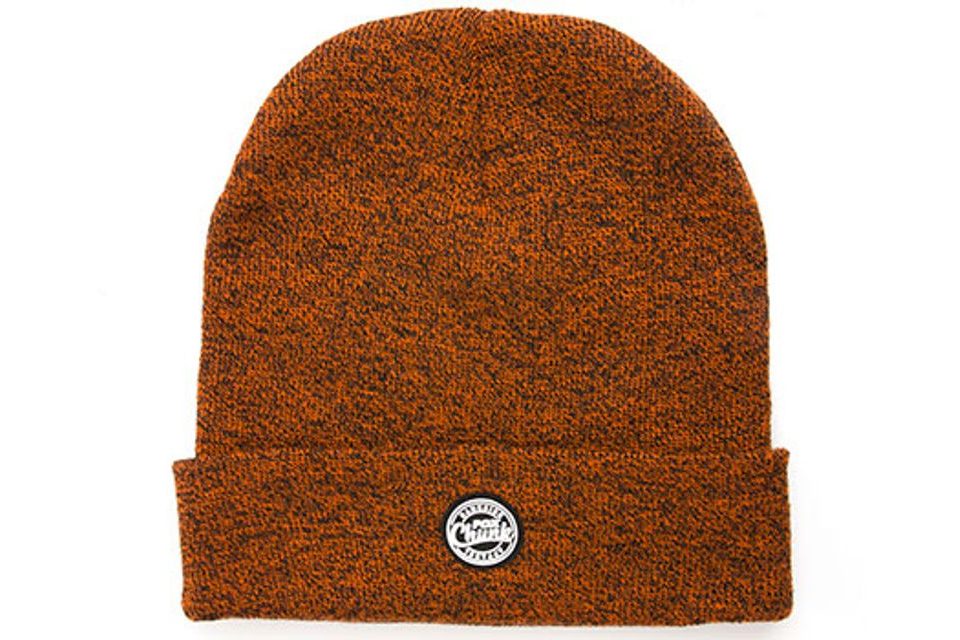 Fox Zimní čepice CHUNK Orange/Black Marl Beanie