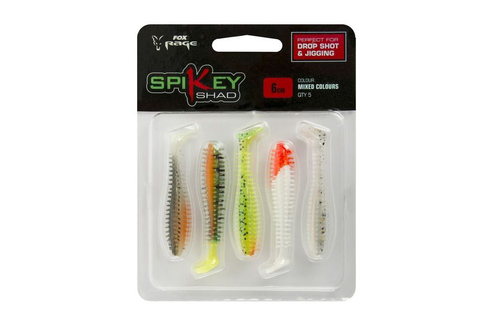 Fox Rage Gumová Nástraha Spikey Shads Mixed Colour 5ks