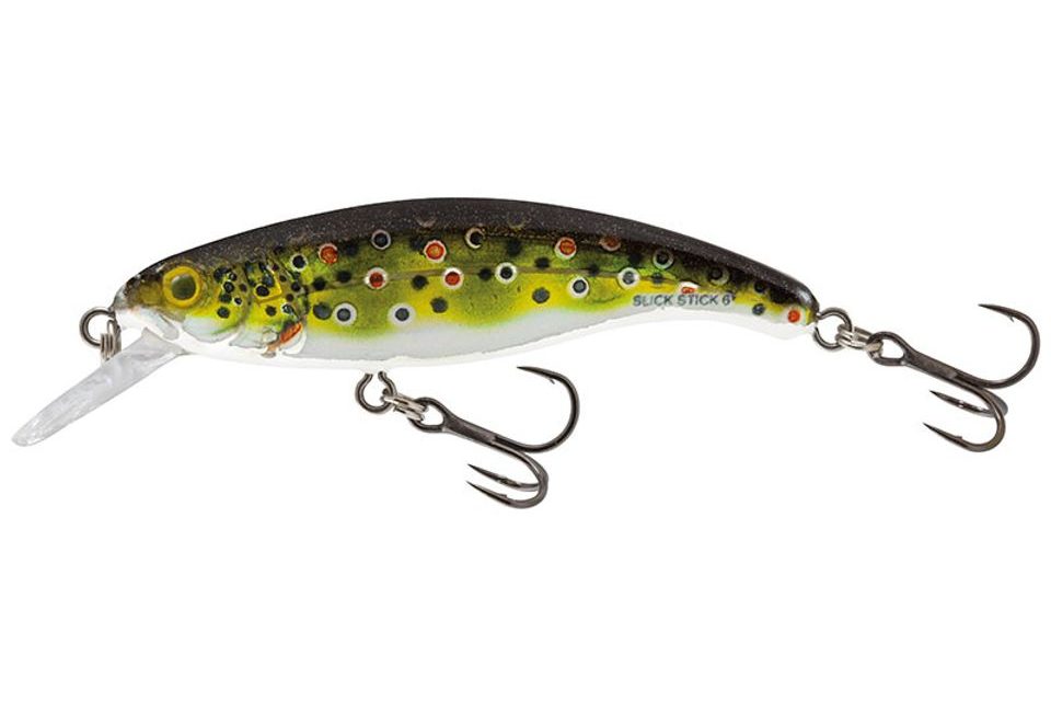 Salmo Wobler Slick Stick Floating Holographic Brownie